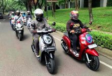 Komunitas Jajal New Honda Scoopy ‘Totally Unique’