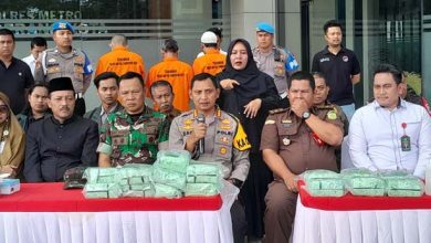 Polresto Tangkot Ungkap 2 Kasus Narkoba dengan 7,7 Kg Sabu