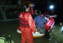 Satgana PMI Kota Tangerang Bantu Warga Terdampak Banjir