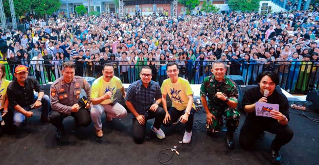 Pilar Hadiri Penutupan Fushion 2024 di SMAN 07 Tangsel