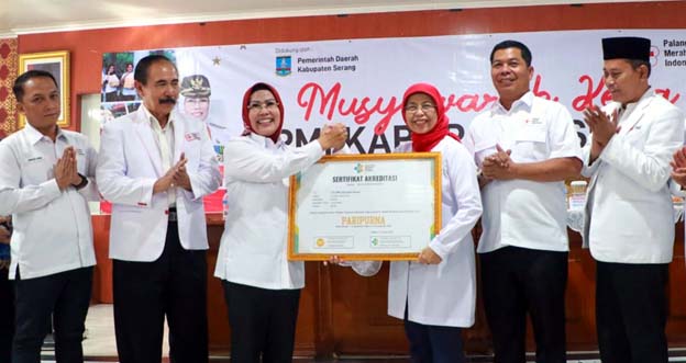 Tatu Apresiasi PMI Kabupaten Serang Penuhi Kebutuhan Darah