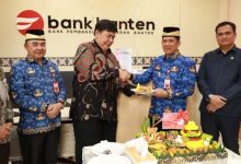 Pj Bupati Resmikan KCP Bank Banten di Puspemkab Tangerang