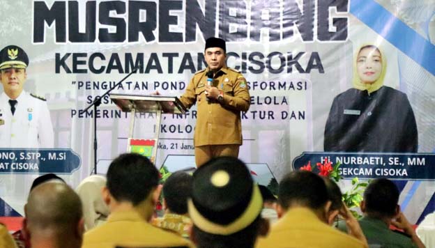 Kecamatan Cisoka Fokus Tingkatkan Pendidikan dan Kesehatan