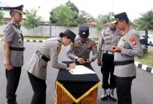 Polres Metro Tangerang Kota Gelar Sertijab Wakapolres