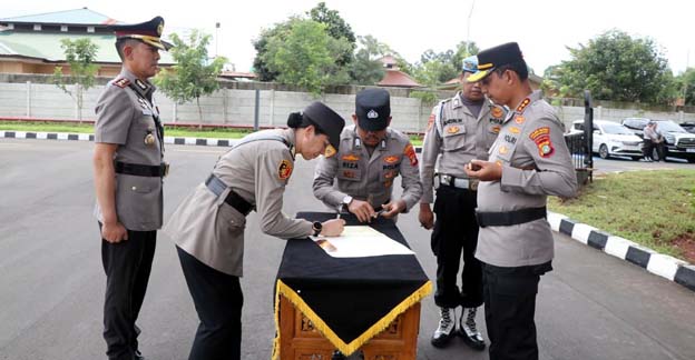 Polres Metro Tangerang Kota Gelar Sertijab Wakapolres