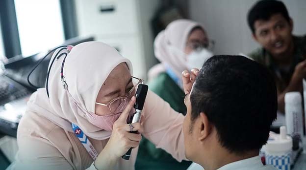 Kecamatan Larangan Lakukan Medical Check Up Pegawai