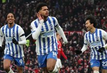 Brighton Menjinakkan Manchester United 3-1 di Old Trafford