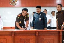 Kejari Serang dan Pemkab Teken PKS tentang Keadilan Restorative