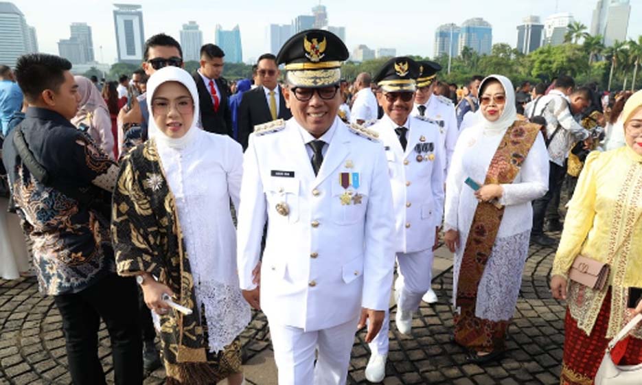 Andra Soni - Dimyati Natakusumah Dilantik Presiden Sebagai Gubernur dan Wakil Gubernur Banten