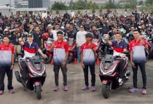 500 Bikers Honda PCX Ditemui Pebalap MotoGP Joan Mir dan Luca Marini