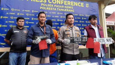 Polsek Pasar Kemis Tangkap Sindikat Pencurian Mobil Pick-up