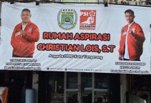 Anggota DPRD Christian Lois Bangun Kantor Aspirasi Masyarakat