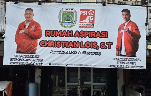 Anggota DPRD Christian Lois Bangun Kantor Aspirasi Masyarakat