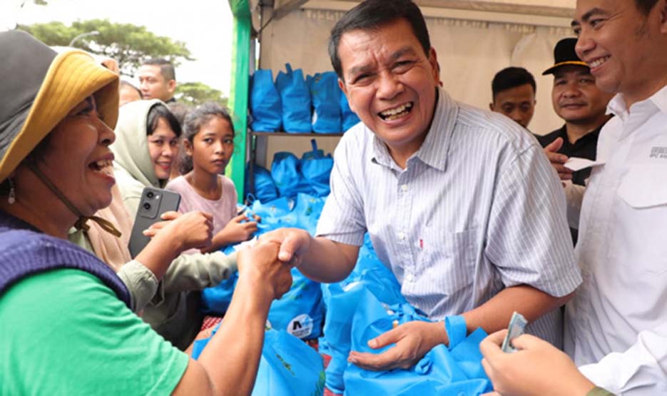 Maesyal Rasyid Apresiasi Bazar Sembako Murah BPC HIPMI