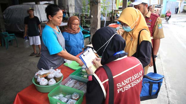 Dinkes Kota Tangerang Sidak Keamanan Aneka Jajanan Takjil