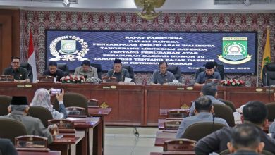 DPRD Kota Tangerang Gelar Rapat Paripurna Raperda Pajak dan Retribusi Daerah