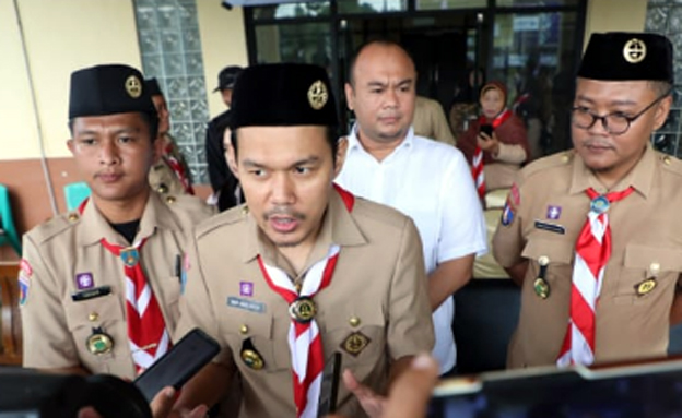Nur Agis Aulia Buka Lokagalang I di Pramuka Kwarcab Kota Serang