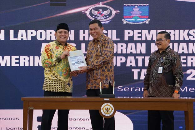 Pemkab Serang Berhasil Raih Opini WTP ke-14 Kalinya dari BPK