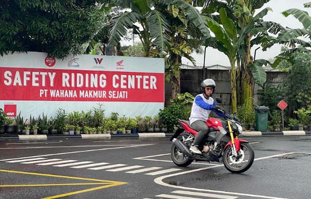 WMS Dorong Berkendara Aman dan Fasilitas Safety Riding di Jatake