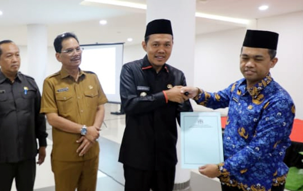 553 CPNS Pemerintah Kota Serang Terima SK Walikota