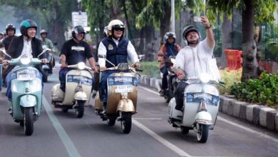 Riding Bareng Scooteris, Maryono: Syiarkan Kebaikan Lewat Motoran