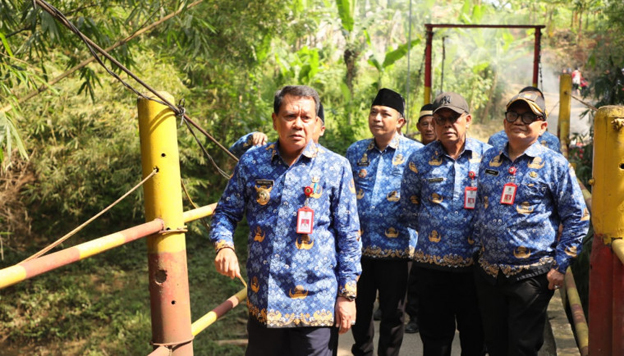 Bupati Tangerang Ajak Pemkab Bogor Bersinergi Bangun Jembatan