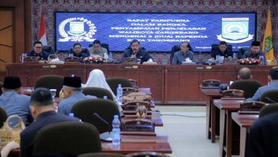 Rapat Paripurna DPRD, Pemkot Tangerang Ajukan Raperda RPJMD 2025–2029