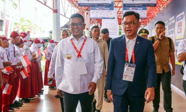 Andra Soni Hadiri Pembukaan Indo Defence 2025 Expo and Forum