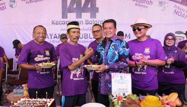 Bupati Tangerang Hadiri Perayaan HUT ke-144 Kecamatan Balaraja