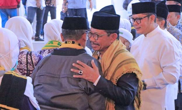 Sachrudin Sambut Kepulangan Perdana 391 Jemaah Haji