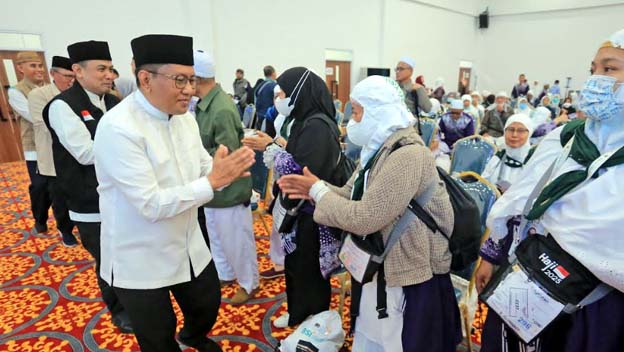 Pemkota Sambut Kedatangan 384 Jemaah Haji Asal Kota Tangerang