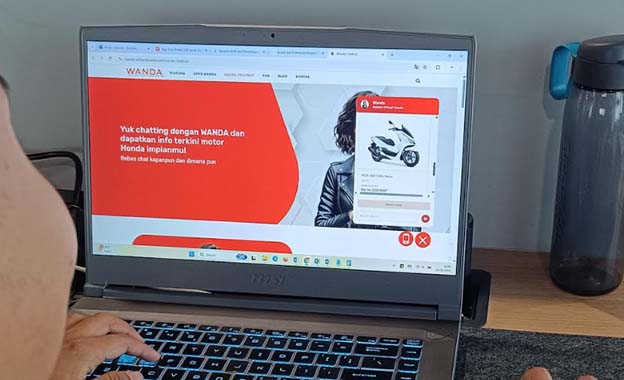 Beli Motor Honda Bisa Langsung dari HP Lewat WANDA Chatbot
