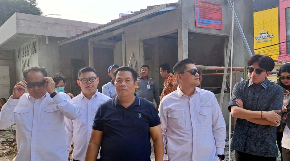 Menyalahi Aturan, Komisi I DPRD Kota Tangerang Minta Perusahaan Bongkar Bangunan