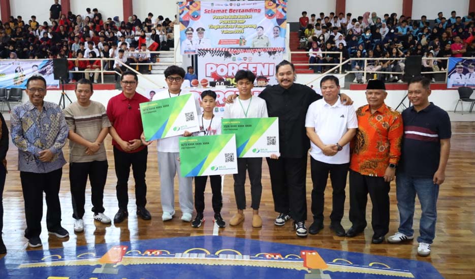 Porseni 2025, Wakil Ketua DPRD: Bola Basket jadi Sarana Pertumbuhan Anak