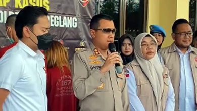Polres Pandeglang Ungkap Kasus Perdagangan Orang di Desa Sodong.