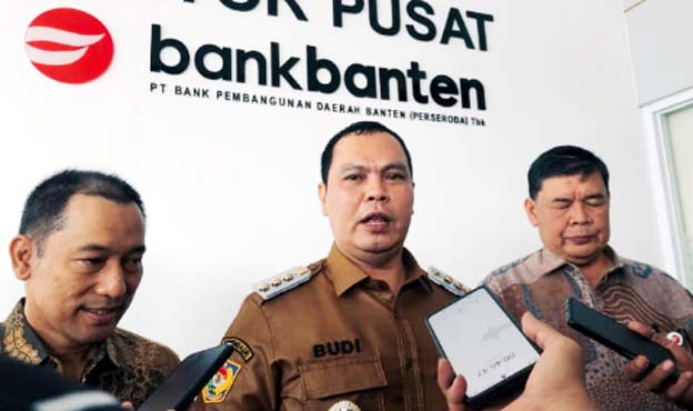 Walikota Serang Budi Rustandi Kunjungi Kantor Baru Bank Banten