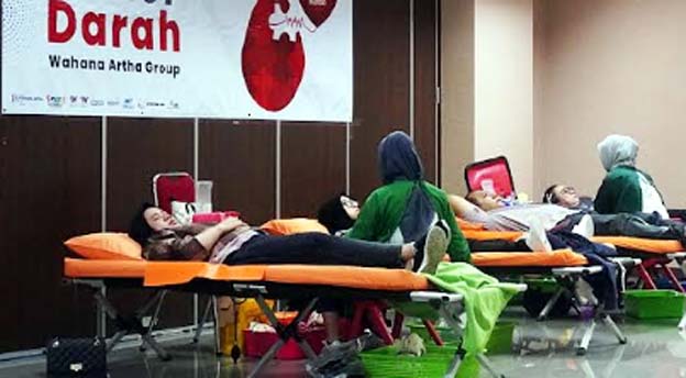 HUT ke-53, Wahana Artha Group bersama PMI Gelar Aksi Donor Darah