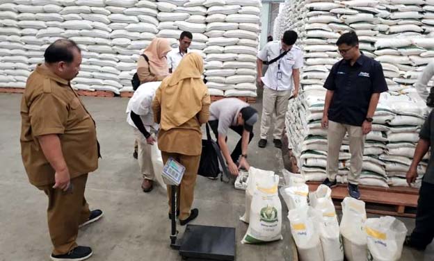 DKP Kota Tangerang Pastikan Beras Bantuan Aman dan Layak Dikonsumsi