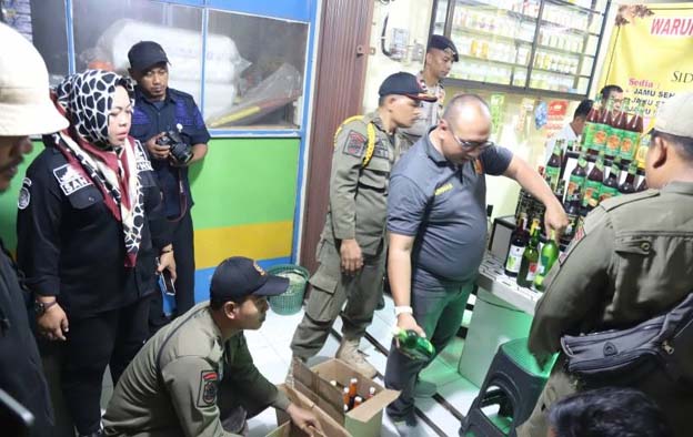 Satpol PP Kota Tangerang Gencarkan Operasi Peredaran Miras