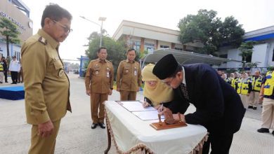 Lantik Dirum PDAM TB, Sachrudin: Perkuat BUMD sebagai Pilar Layanan