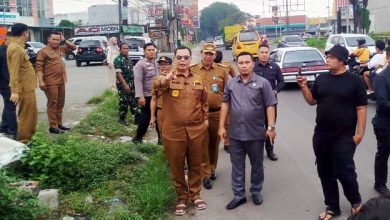 Walikota Serang Pantau Persiapan Pelebaran Simpang Titan Arum