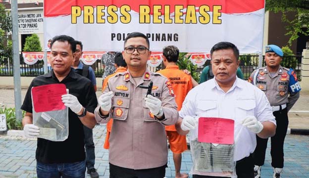 Polsek Pinang Tangkap Dua Spesialis Curanmor dan 10 Motor Disita