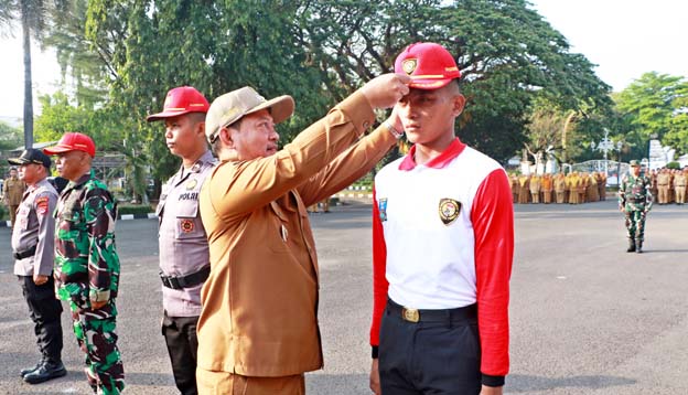 Wabup Serang Najib Jamas Buka Latihan Gabungan Paskibraka 2025
