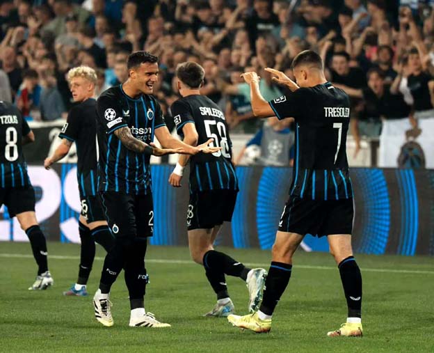 Club Brugge Beri Kekalahan Telak Rangers 6-0 dalam Play-off Liga Champions
