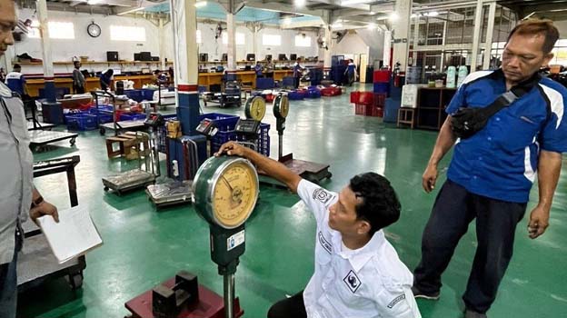 UPT Metrologi Legal Kota Tangerang Sidak Perusahaan Industri Besar