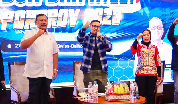 Pilar Saga Pastikan Tangsel Siap Jadi Tuan Rumah Porprov VII Banten 2026