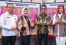 Andra Soni: Realisasi Investasi di Banten Masuk Lima Besar Nasional