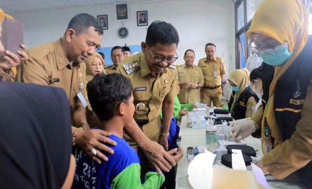 Kick Off CKG untuk Pelajar, Sachrudin: Wujudkan Generasi Sehat Sejak Dini