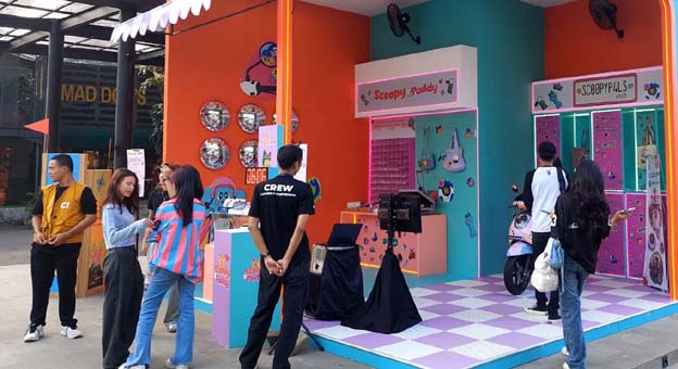 Honda Scoopy Modifikasi Ramaikan Grove Fest di Grove at Cibis