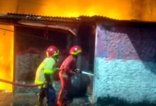 Satu Unit Rumah di Batuceper Ludes Terbakar Api saat Tengah Malam